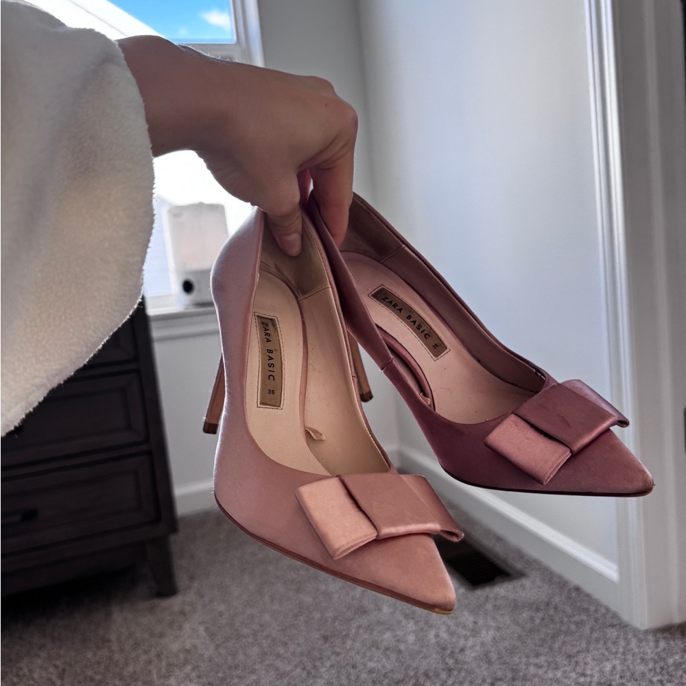 Light pink heels